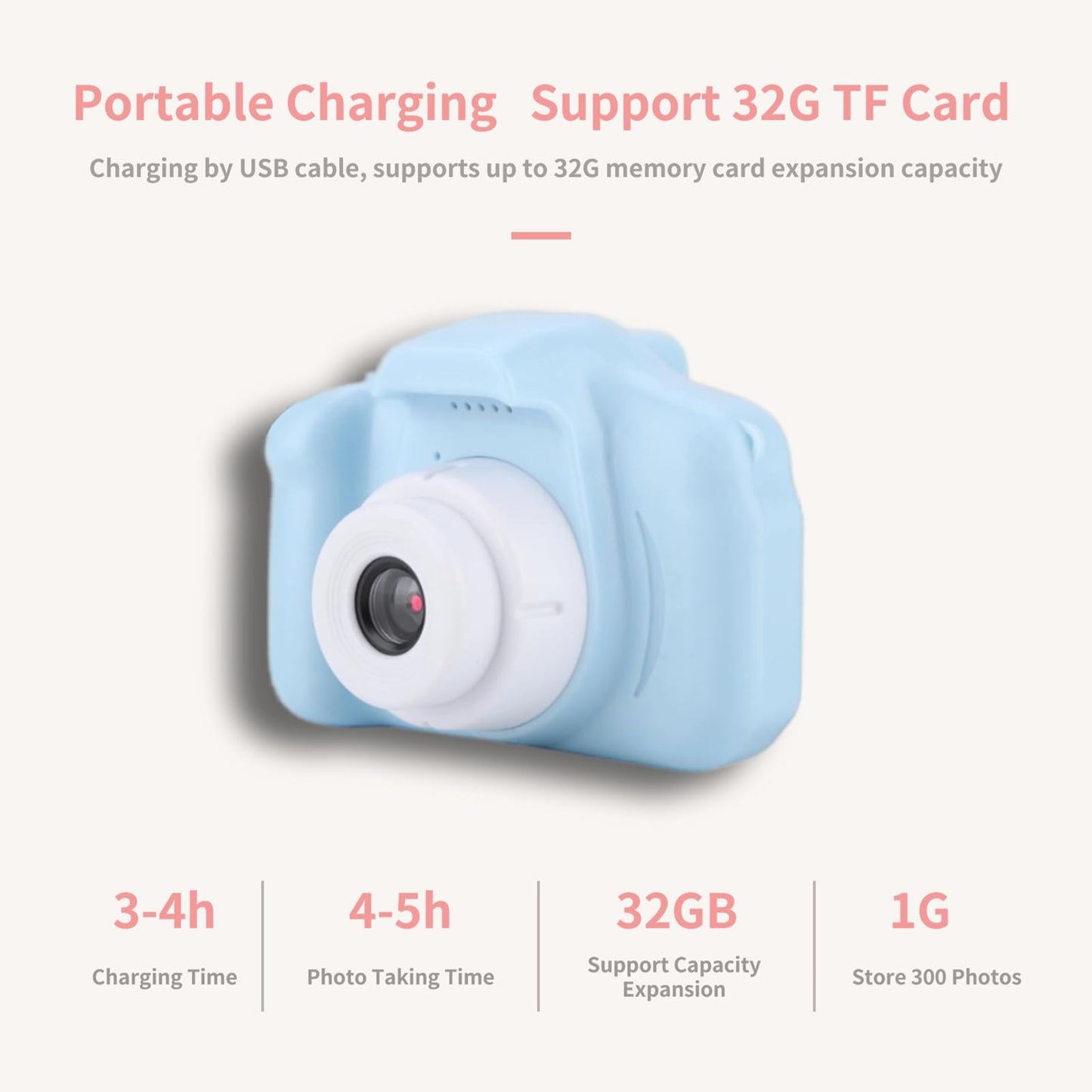 Portable Digital Kids Camera