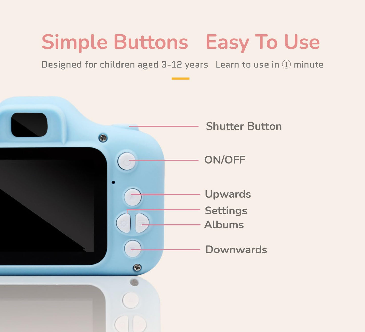 Portable Digital Kids Camera